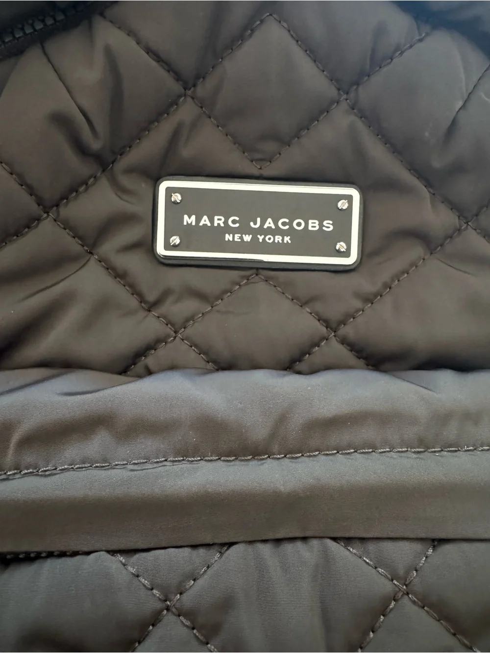 Marc Jacobs quilted nylon